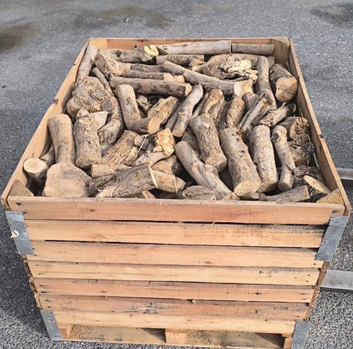 Oliventræsbrænde, 1 kasse (400 kg)